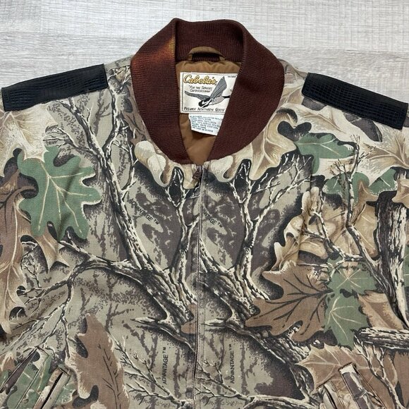 Cabela's Premier Northern Goose Down Hunting Jacket Size Medium Regular Realtree - Picture 5 of 10